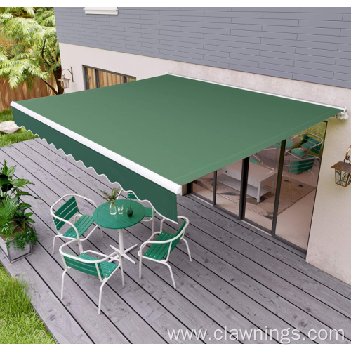 Hand-operated Waterproof Retractable Awnings